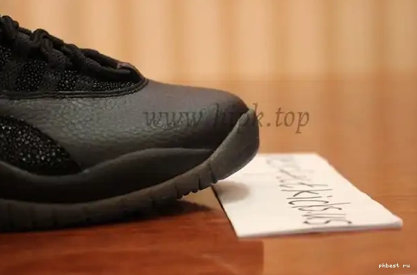 black best Air Jordan X Authentic version Ovo 0601